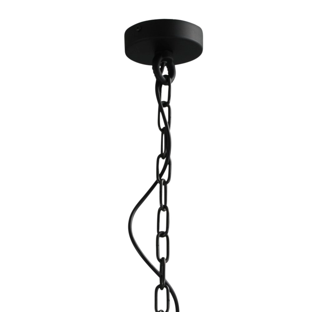 Landelijke hanglamp Larino 50 wit met oudgoud Masterlight 8718121234403