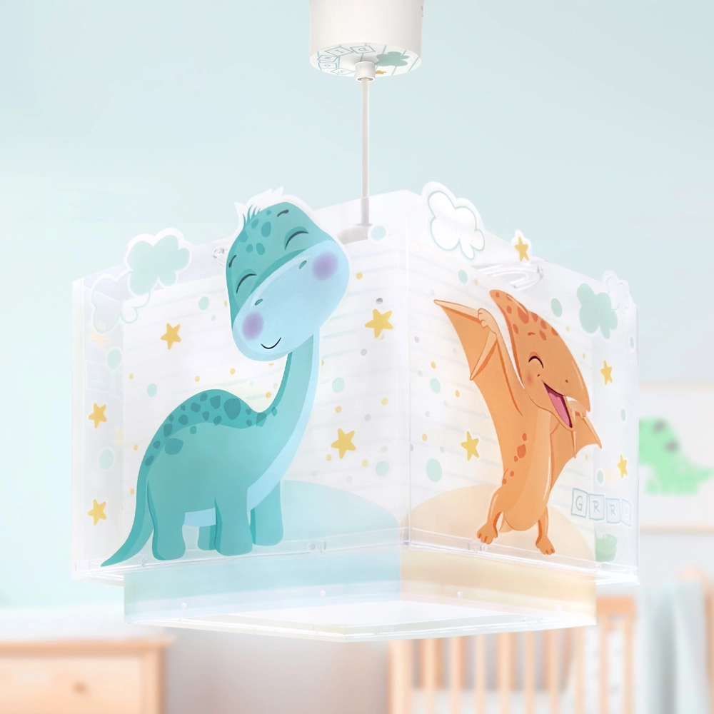 Hanglamp Baby Dinos blauw Dalber 8420406634524