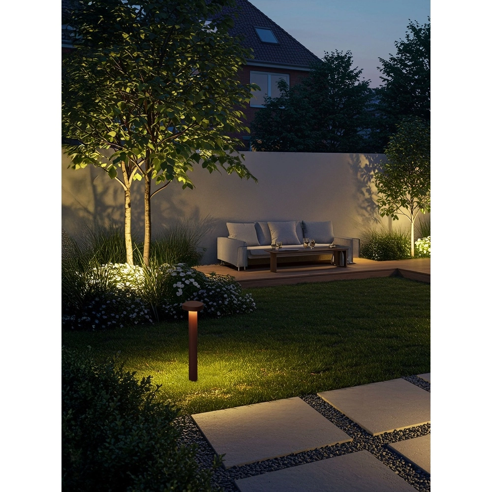 Design tuinlamp Balic 50cm roest bruin