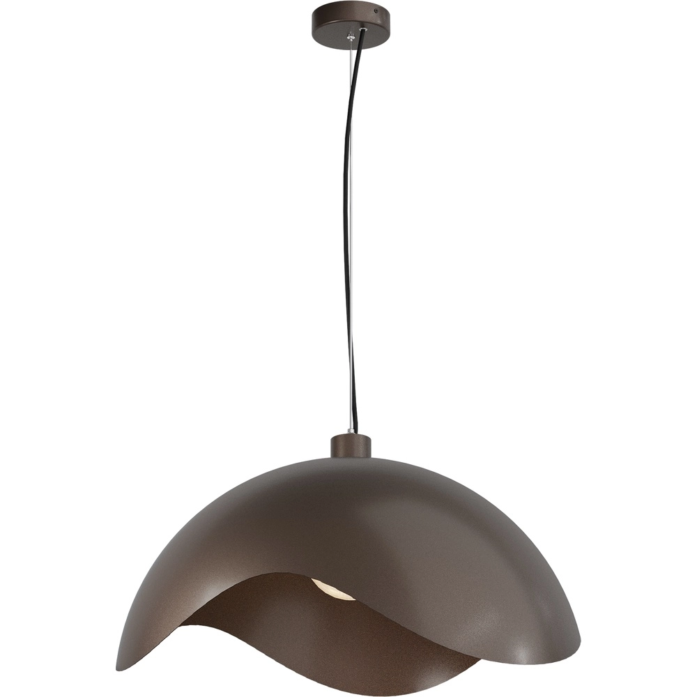 Design hanglamp Volta Ø60cm - golvend - cacao