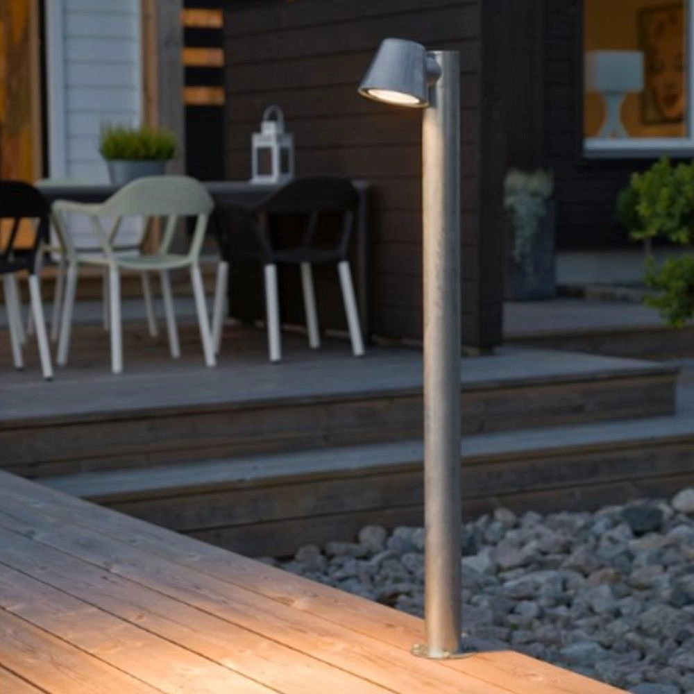 Tuinlamp Trieste 100cm zinkgrijs KonstSmide 7318307524321