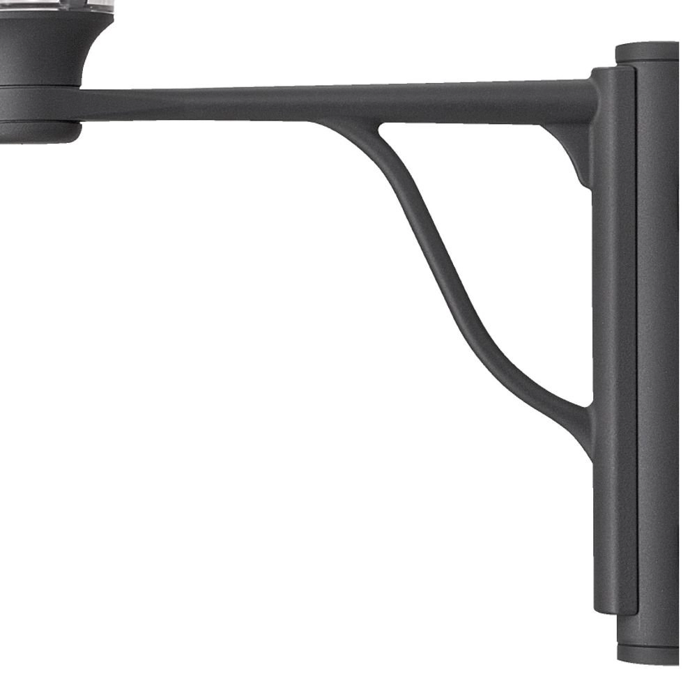 Muurlamp City Highlight led 72cm grafiet grijs Franssen 8033239343169