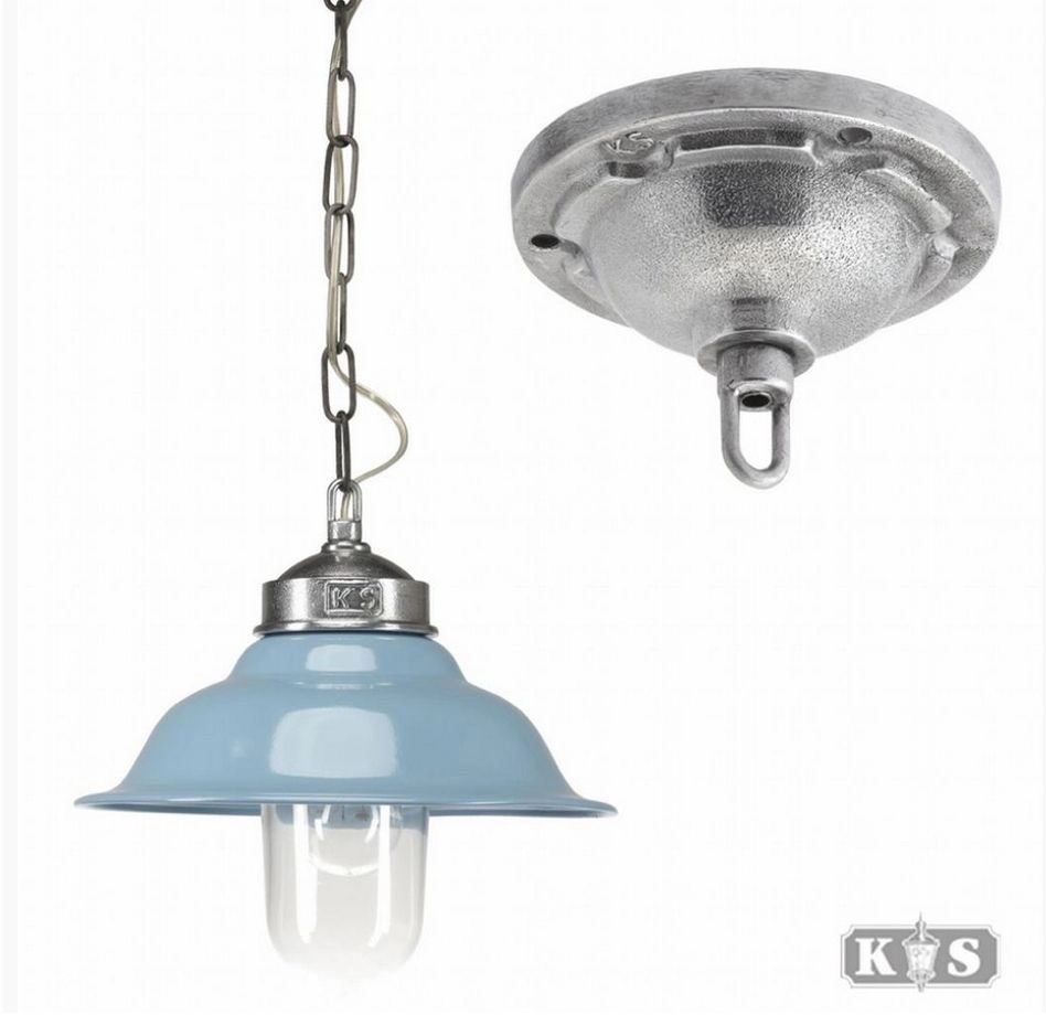 Retro veranda hanglamp Porto Fino Retro retro blauw KS Verlichting 8714732658508