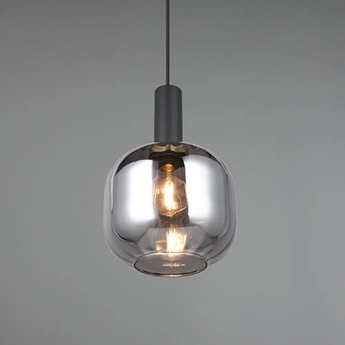 Pendel Diva Ø 20cm - smoke glas Trio 4017807614558