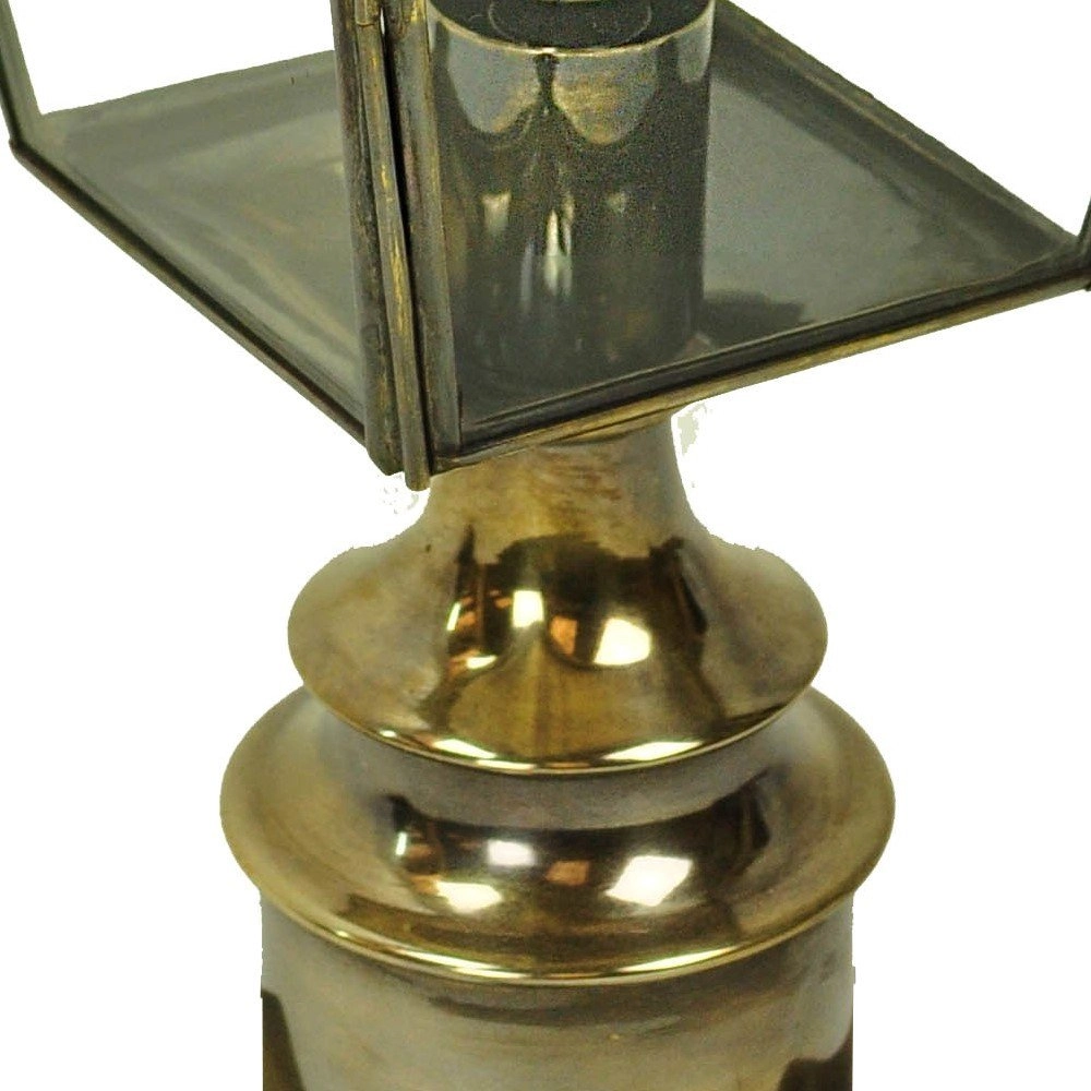 Landelijke buitenlamp Knightbridge 58cm - koper gevlamd (AB) Limehouse