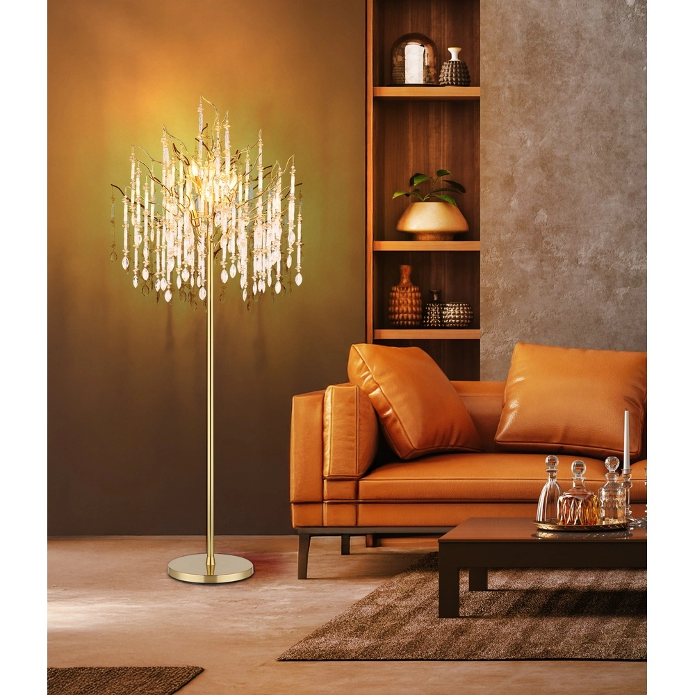 Vloerlamp Gloria goud Globo 9007371567010