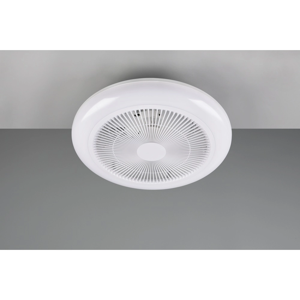 Design ventilator Holmsund wit Ø 46cm met RGB functie Trio 4017807688665