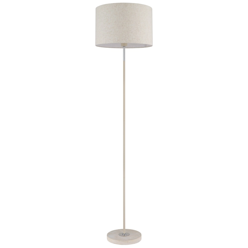 Vloerlamp Deleon zand bruin Ø 40cm Globo 9007371572908