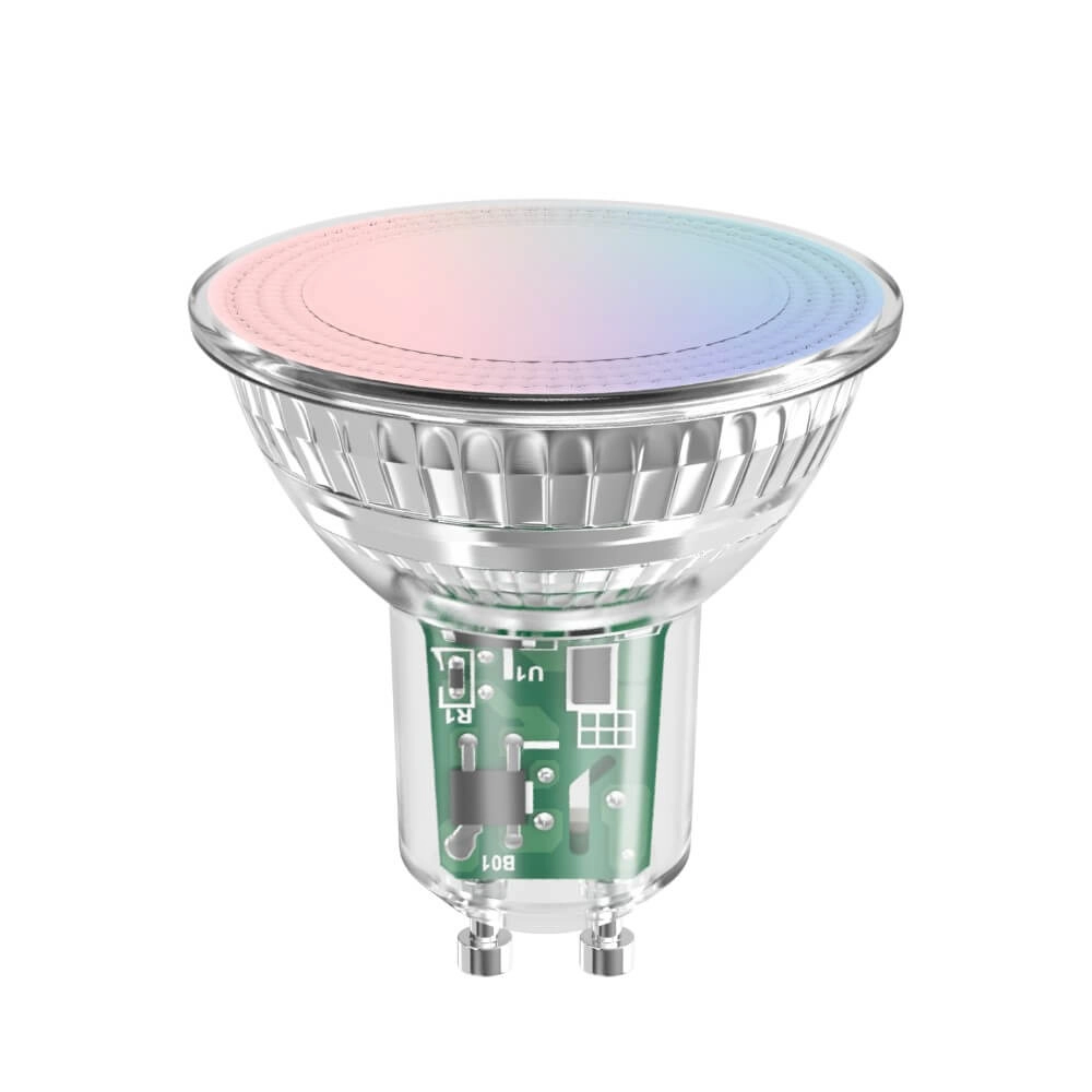 Smart led lamp 4,9W - GU10 - Led - 345lm met RGB glas