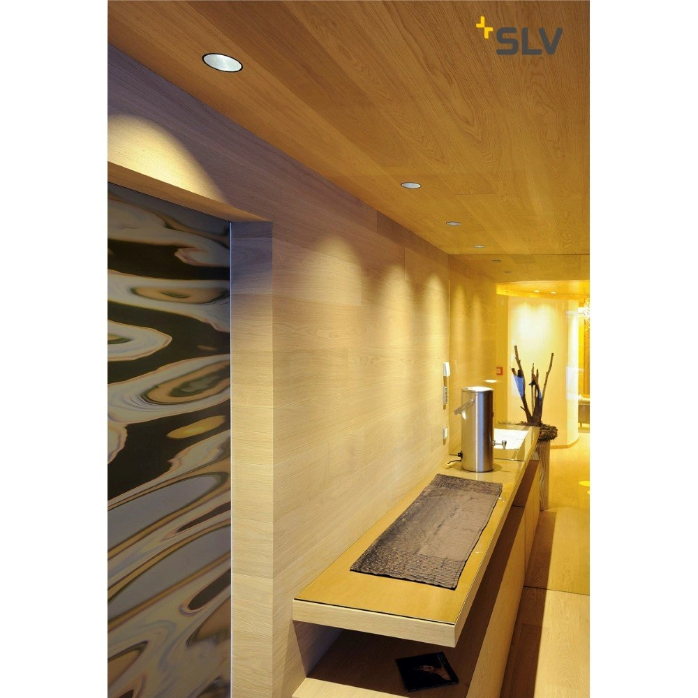 Inbouwspot Horn GU10 zwart SLV 4024163139649