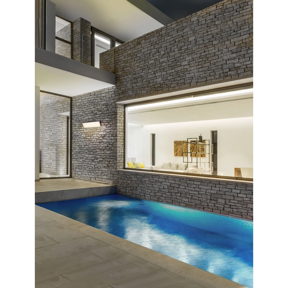 Design wandlamp Keen antraciet 60cm Lyora 5212017470584