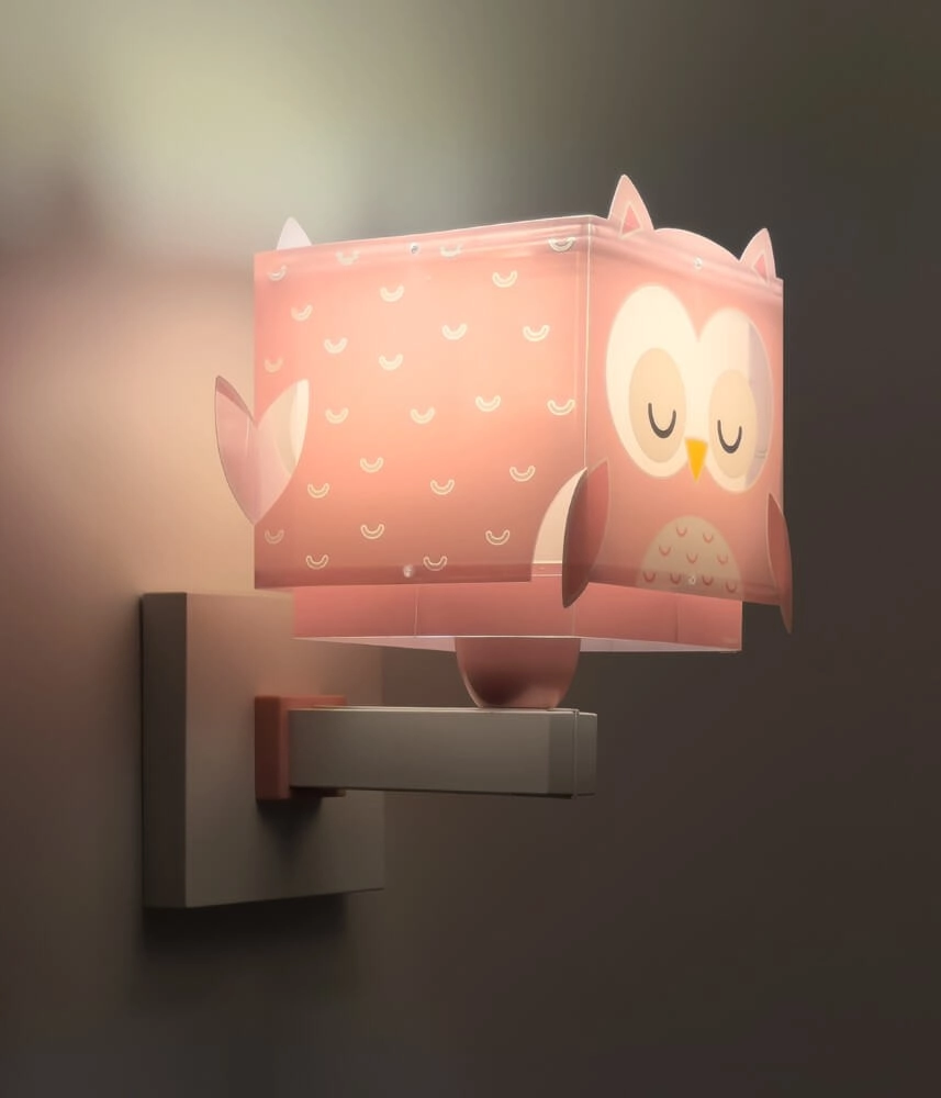 Wand nachtlampje Pink Owl Dalber 8420406644899