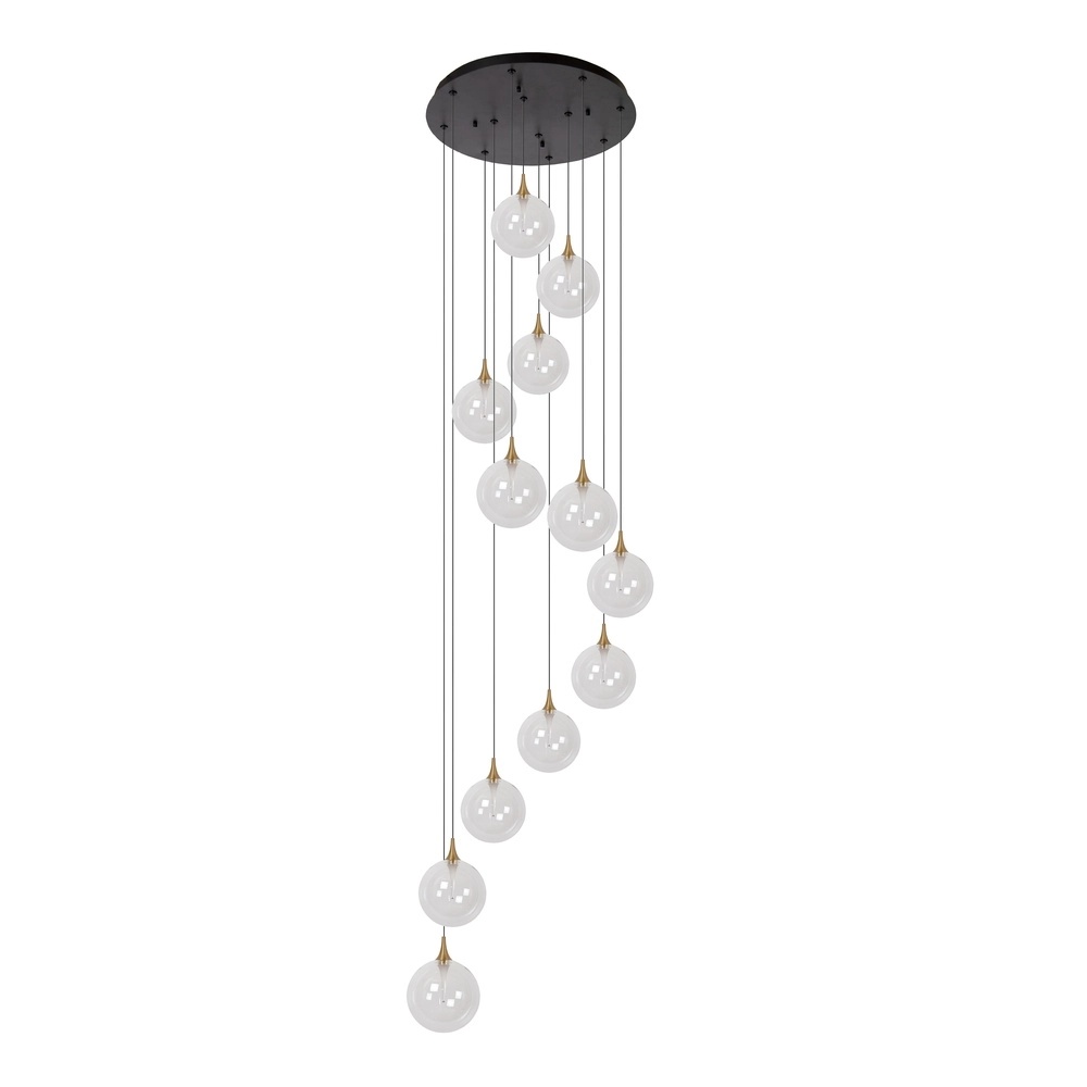 Design led hanglamp Gisela helder - 12x Ø 16cm Premium by Lucide 5411212134844