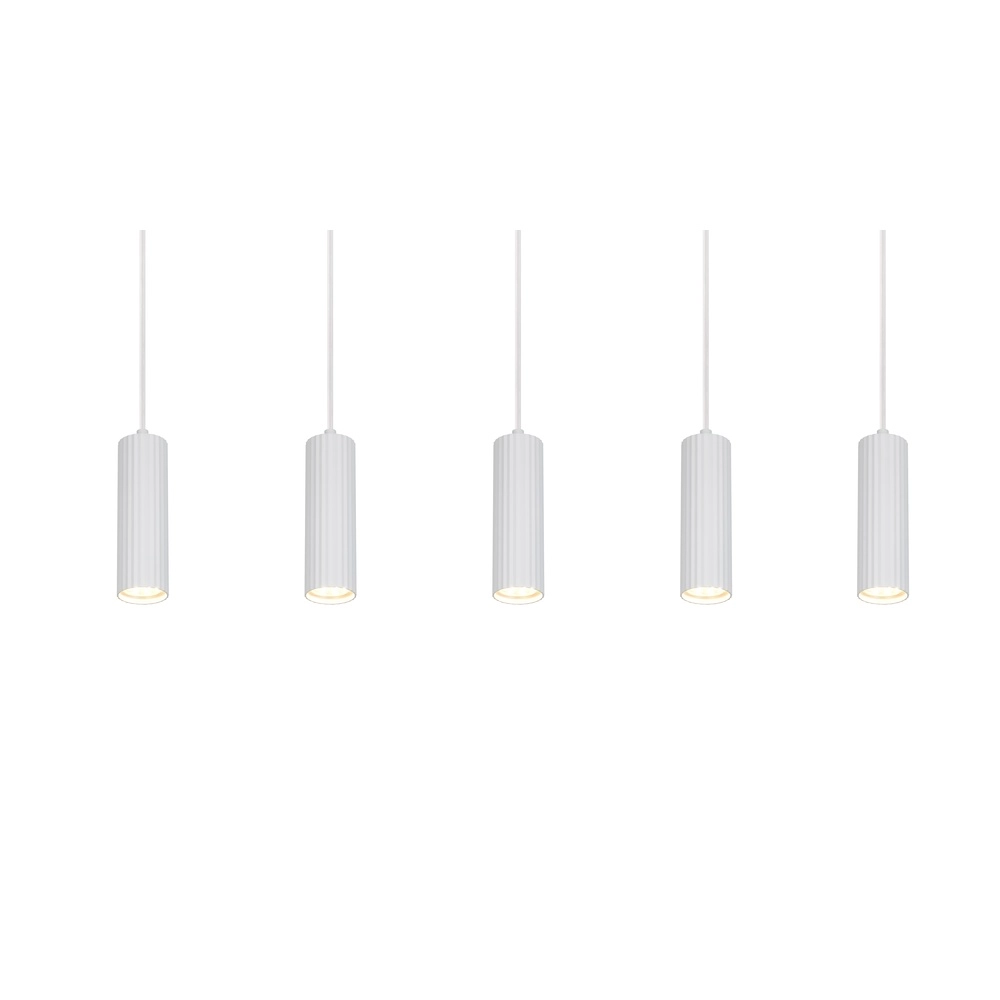 5-lichts hanglamp Soka wit Trio 4017807658514