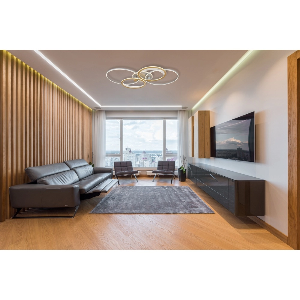Zilvergrijze plafondlamp Umbra modern Globo 9007371453917