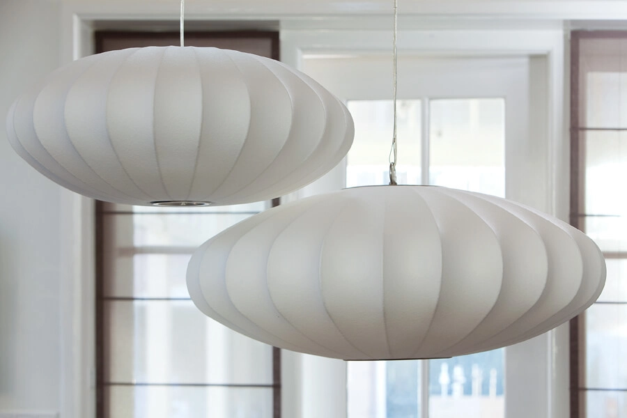 Japandi hanglamp Fay Ø 70cm wit Japandi hanglamp Fay Ø 70cm wit