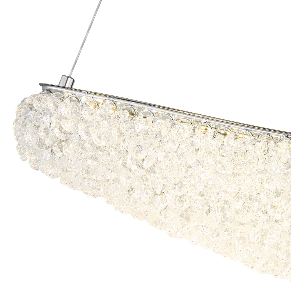Hanglamp Kristalla chroom Globo 9007371566785