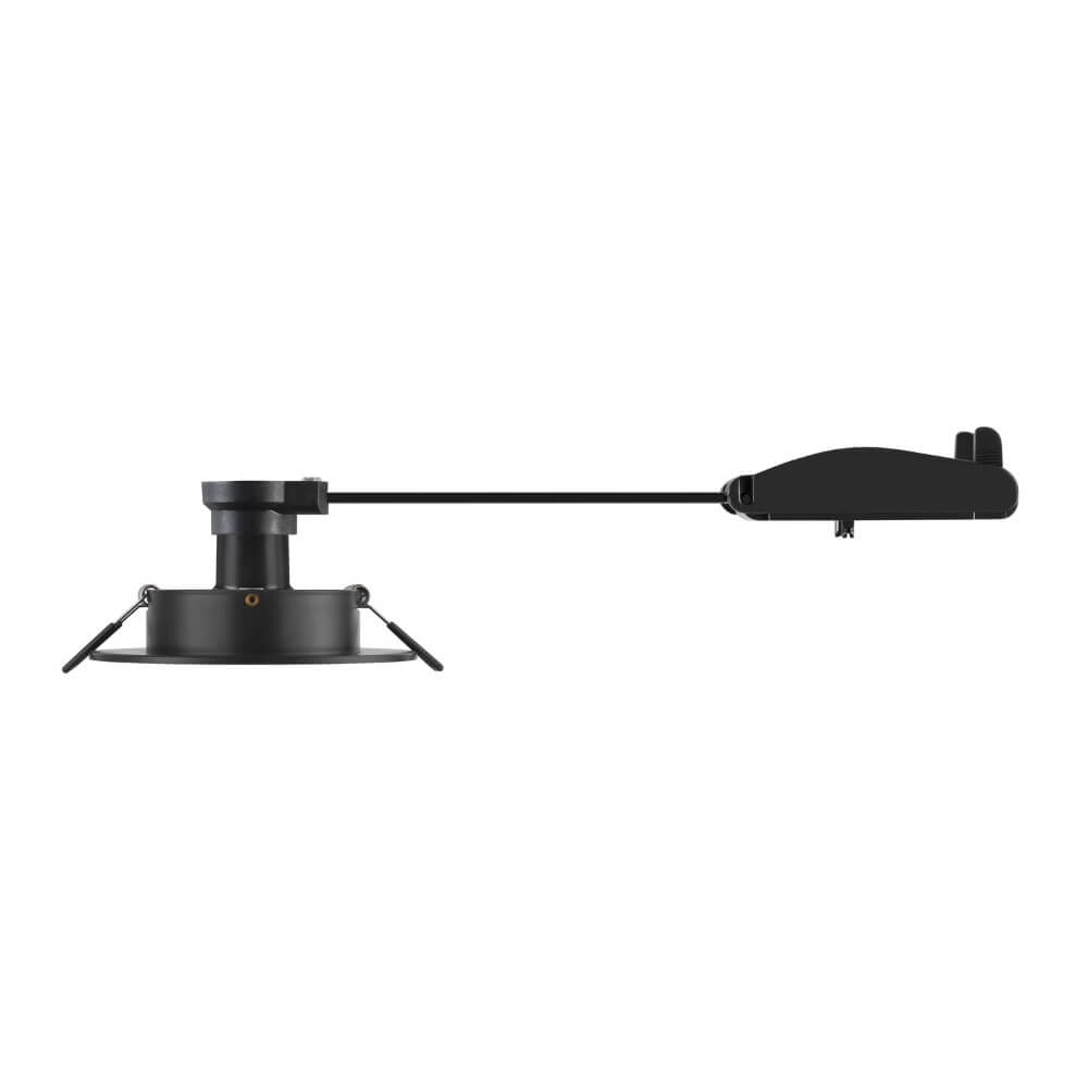 Inbouwspot New Tria 75 XL rond - zwart - GU10 SLV 4024163280563