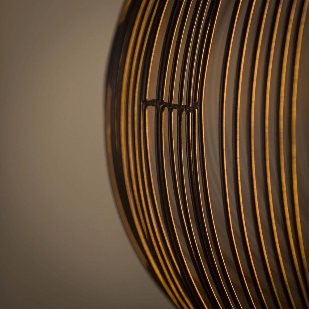Draad hanglamp Ø 70cm Copper zwart nikkel Lyora 8716803513242