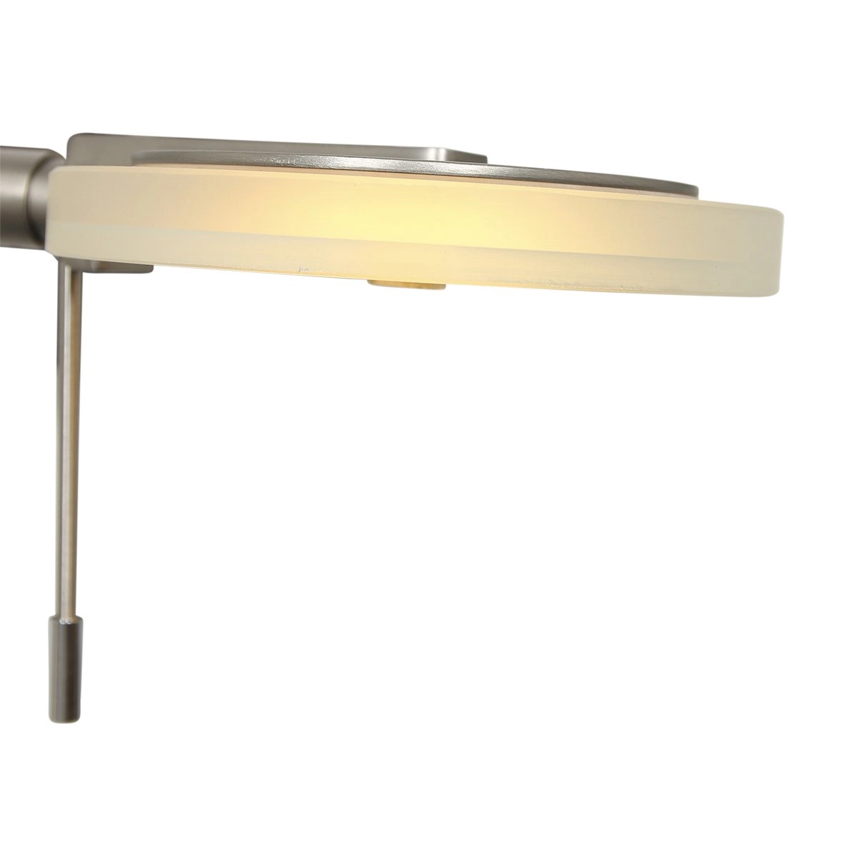 Led wand leeslamp Turound 10w - 2700K - 62cm RVS helder glas Steinhauer 8712746133370