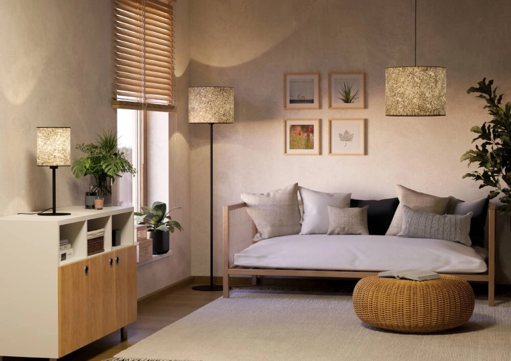 Natuurlijke hanglamp Butterburn Ø 38cm Eglo 9002759439361