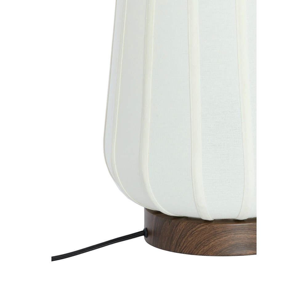 Nachtkastlamp Bibury Ø 30cm - linnen Light & Living 8717807794231