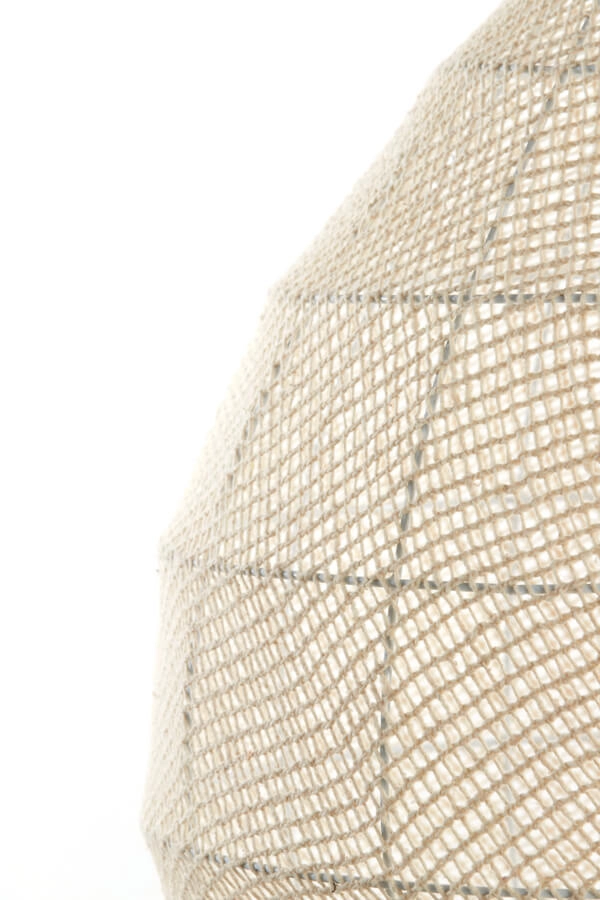 Japandi hanglamp Makassar crème Ø 50cm Light & Living 8717807706456