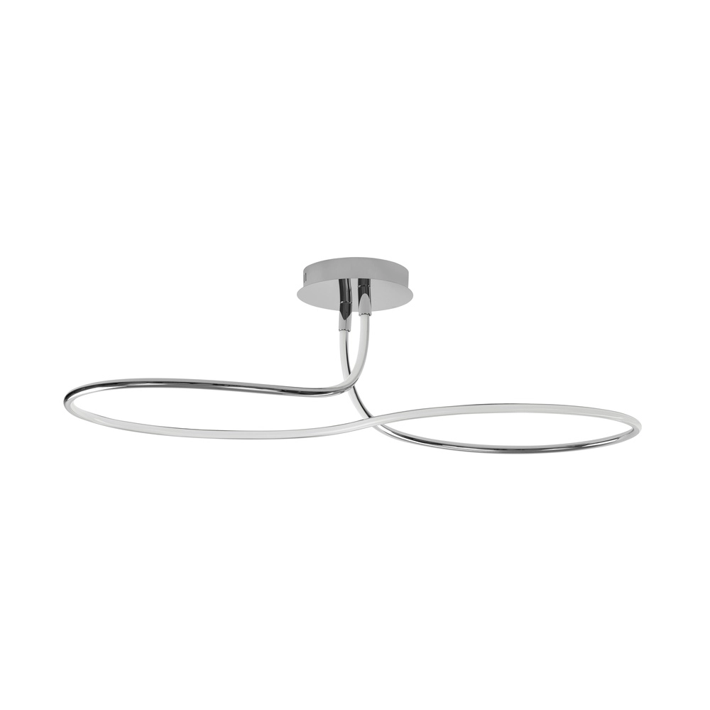 Plafondlamp Fungo krul chroom Lyora 5212017419873