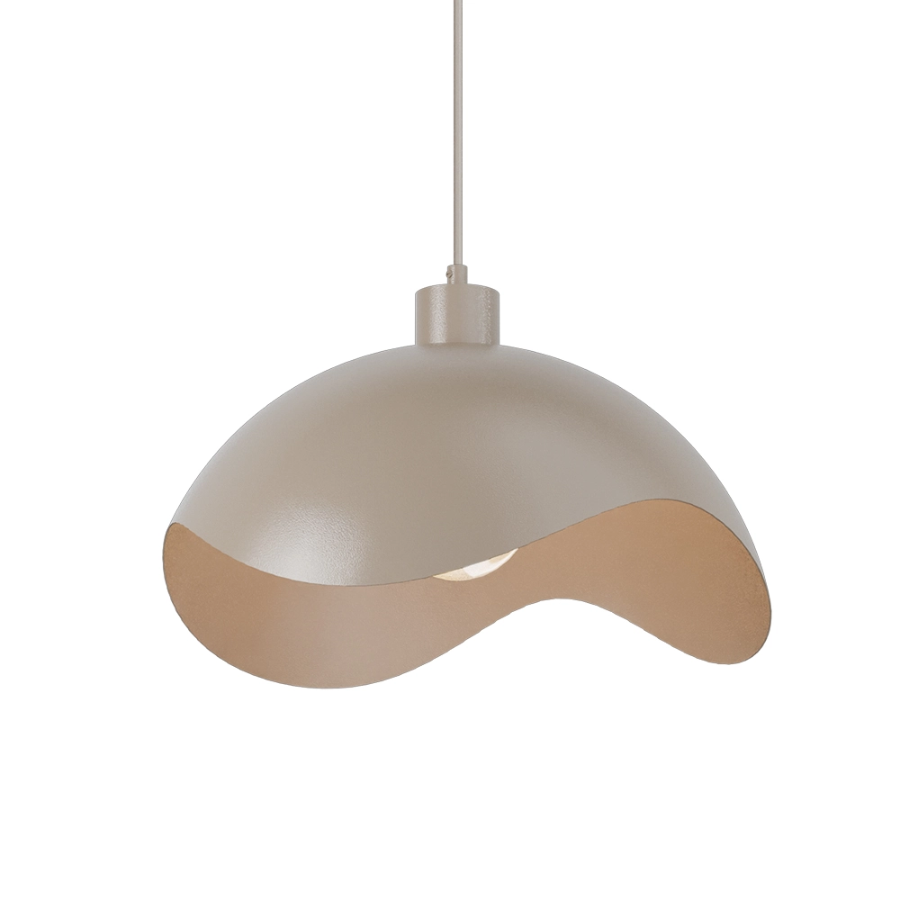 Design hanglamp Volta Ø40cm - golvend - zand Masterlight 8718121393384