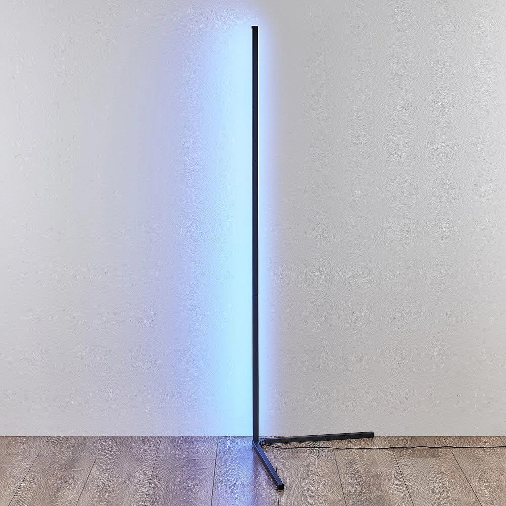 Vloerlamp Gaming Level met RGB en afstandsbediening Trio 4017807577440