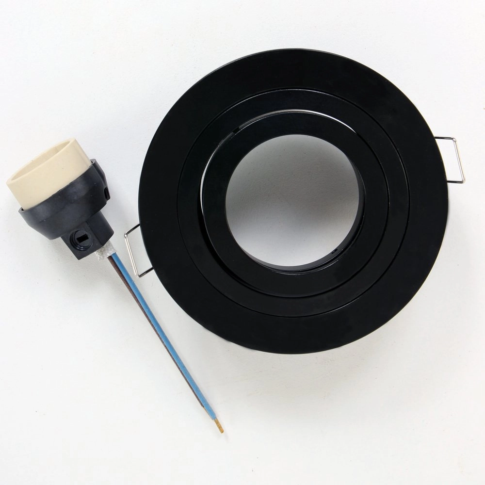 Zwarte inbouwspot Round Steinhauer 8712746113563