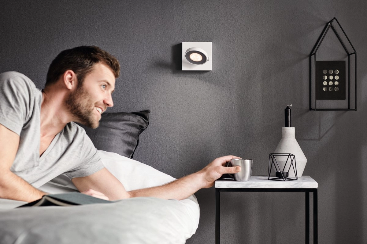 Spotlamp Clockwork wit Philips 8718696154533