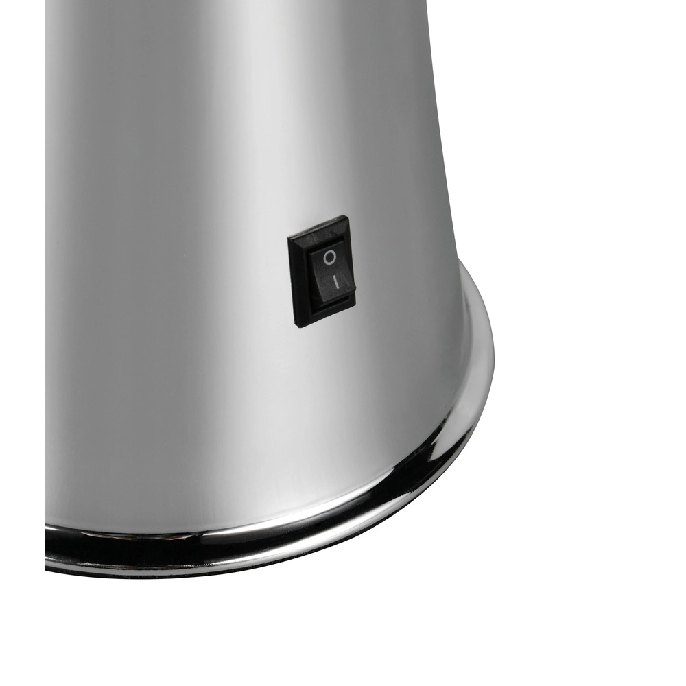 Lavalamp Etna zilver met rood Trio 4017807668445