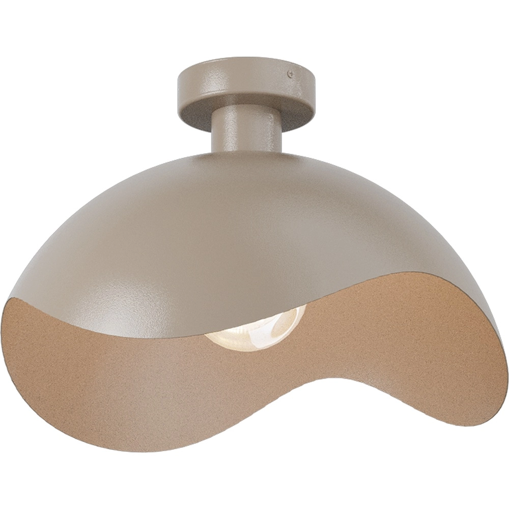 Design plafondlamp Volta Ø 40cm - golvend - zand