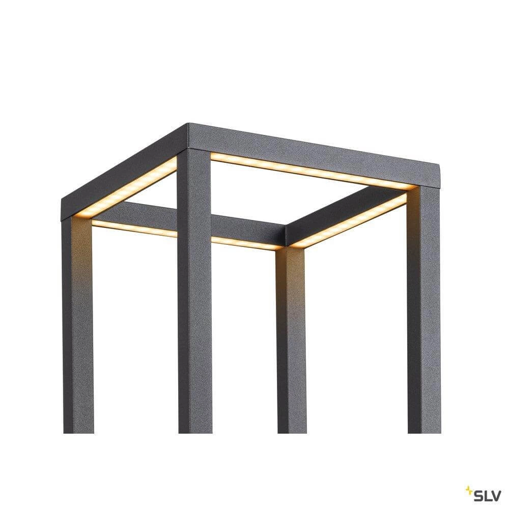 Strakke terraslamp Quadrulo SLV 4024163256926