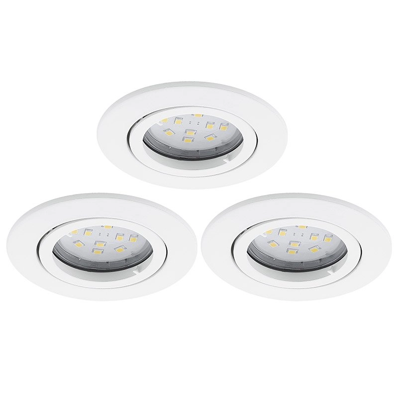 Inbouw spot Tedo set van 3 wit