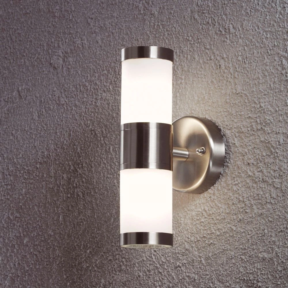 Rvs muurlamp Modena 2xGU10 KonstSmide 7318307592009