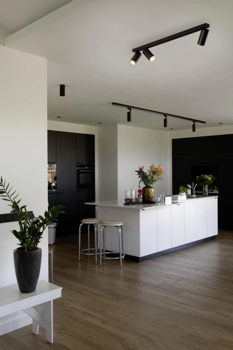 Railspot 3-fase Numinos M zwart 2700K - 60gr SLV 4024163243223