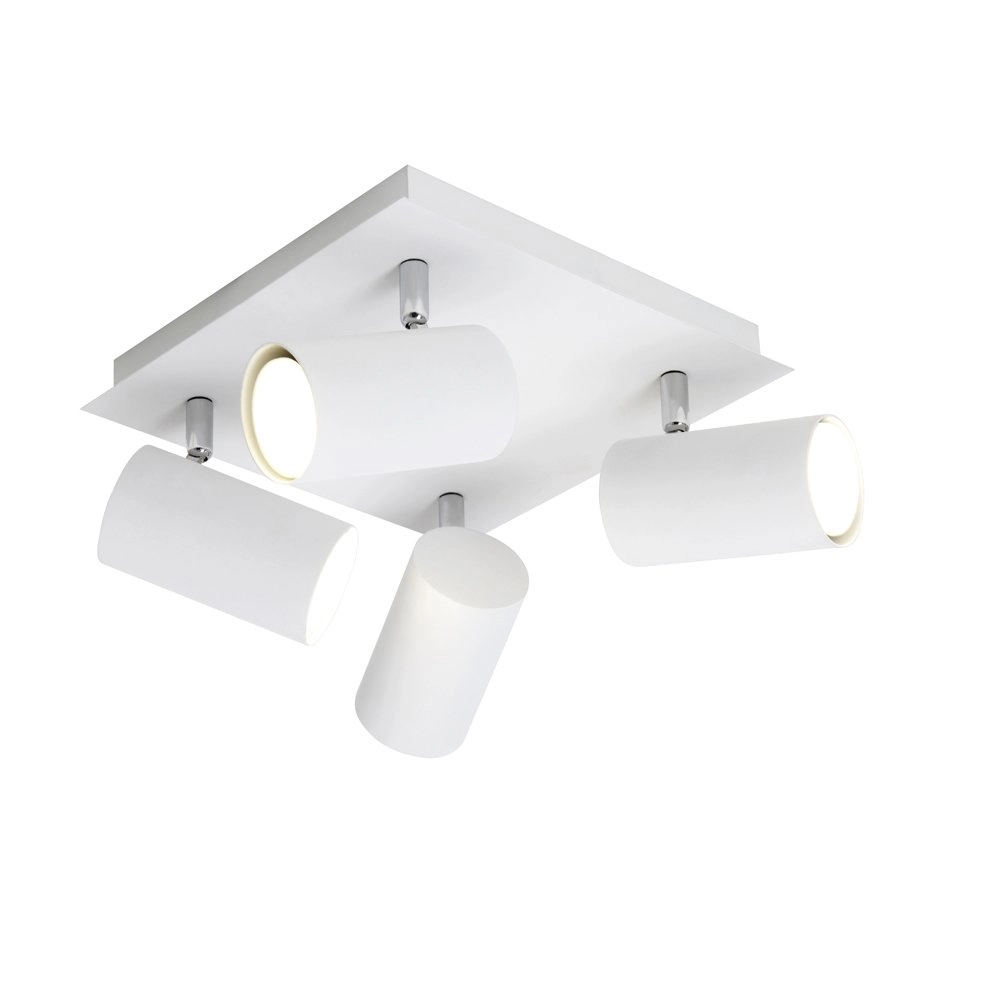Moderne plafondspot Series 8024 4-lichts wit Moderne plafondspot Series 8024 4-lichts wit