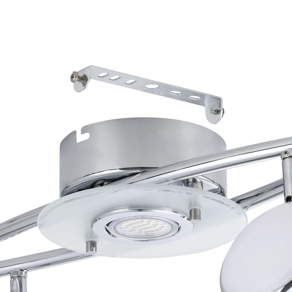 4-lichts plafondlamp Salto chroom Eglo 9002759328290