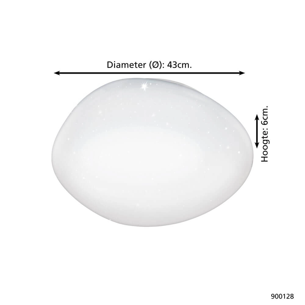 Plafonnière Zigbee Sileras-Z Ø 43cm Eglo 9008606226054