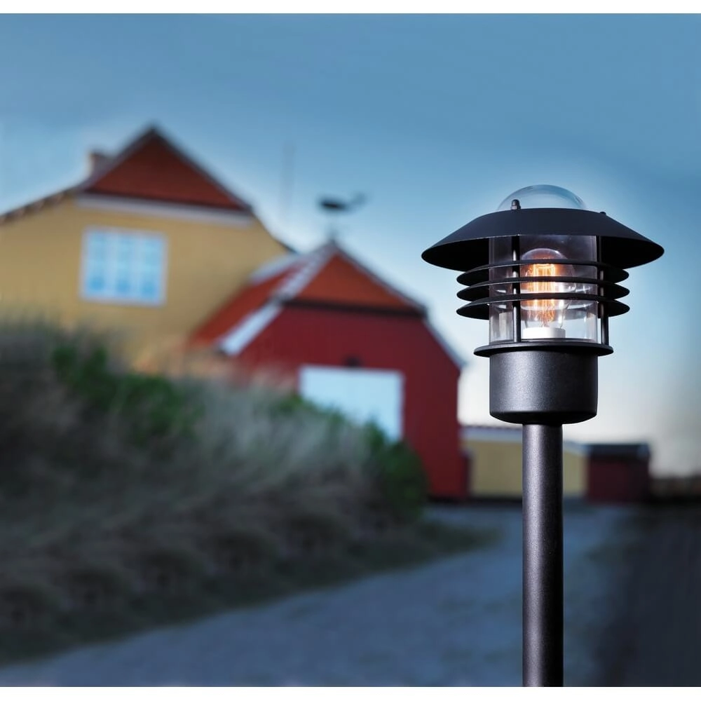 Klassieke tuinlamp Vejers zwart Nordlux 5701581032071
