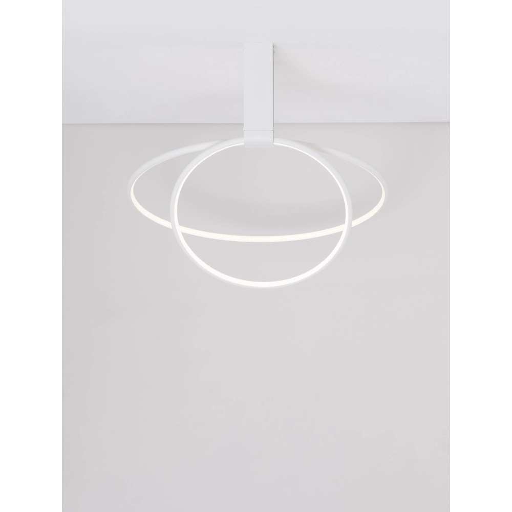 Design plafondlamp Garve wit Ø 40cm en Ø 60cm Design plafondlamp Garve wit Ø 40cm en Ø 60cm