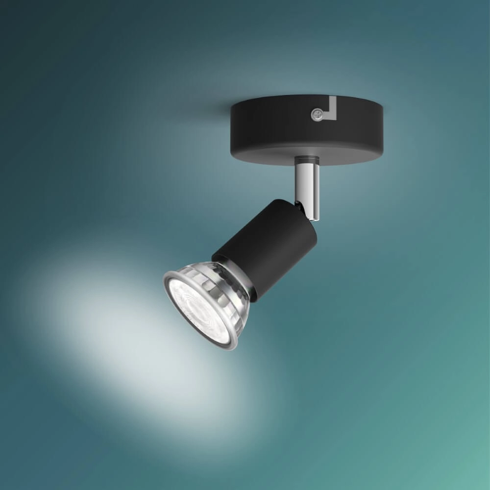 Zwarte wandspot Limbali Philips 8719514465213