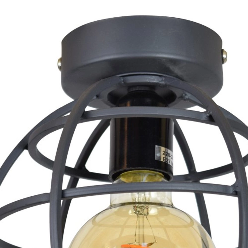 Plafondlamp Globe 19cm mat zwart Urban Interiors 8719325467093