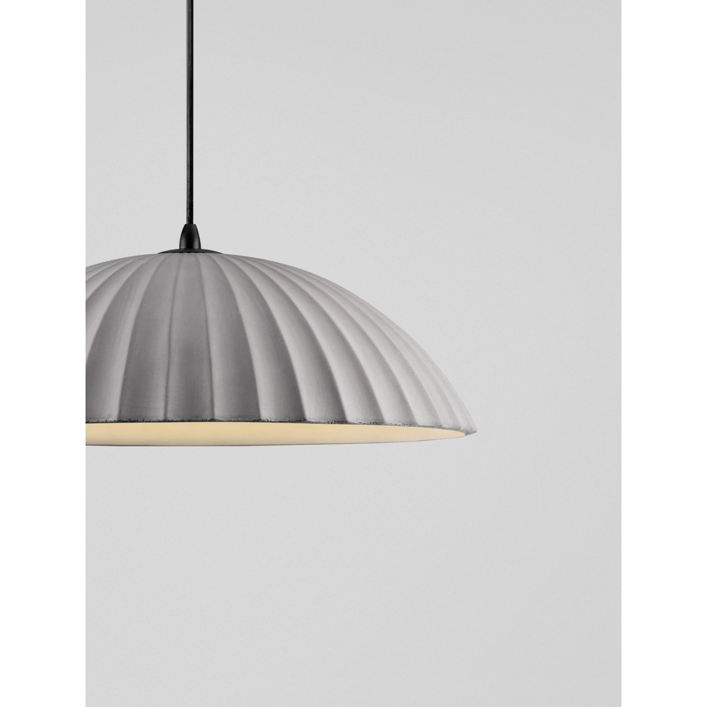 Hanglamp Ammos grijs Ø 50cm Lyora 5212017469038