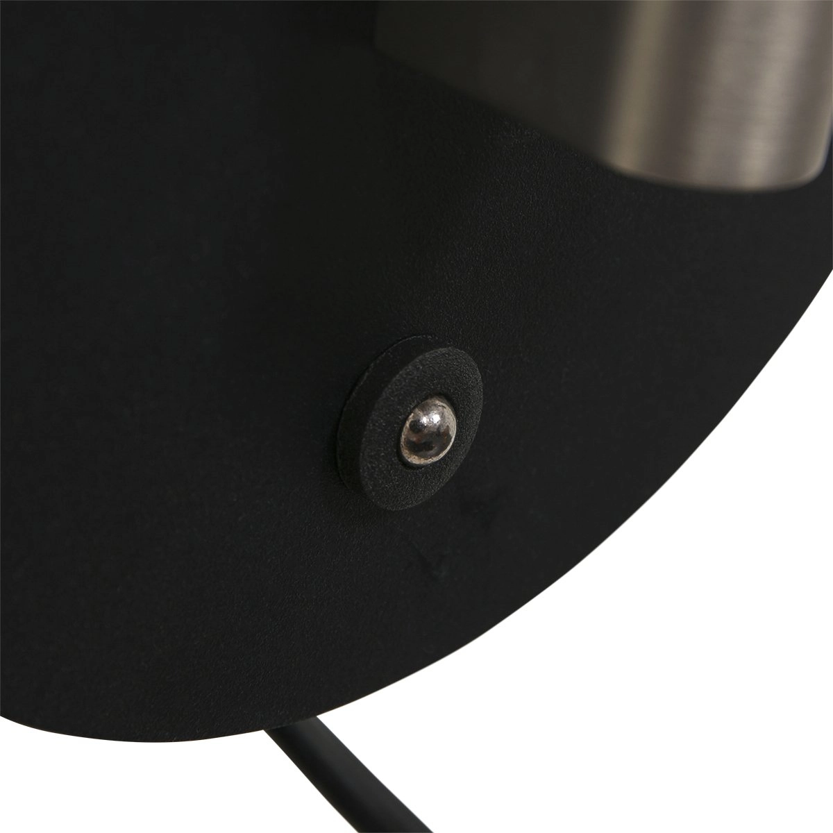 Led wand leeslamp Turound 10w - 2700K - 62cm zwart smoke glas Steinhauer 8712746133400