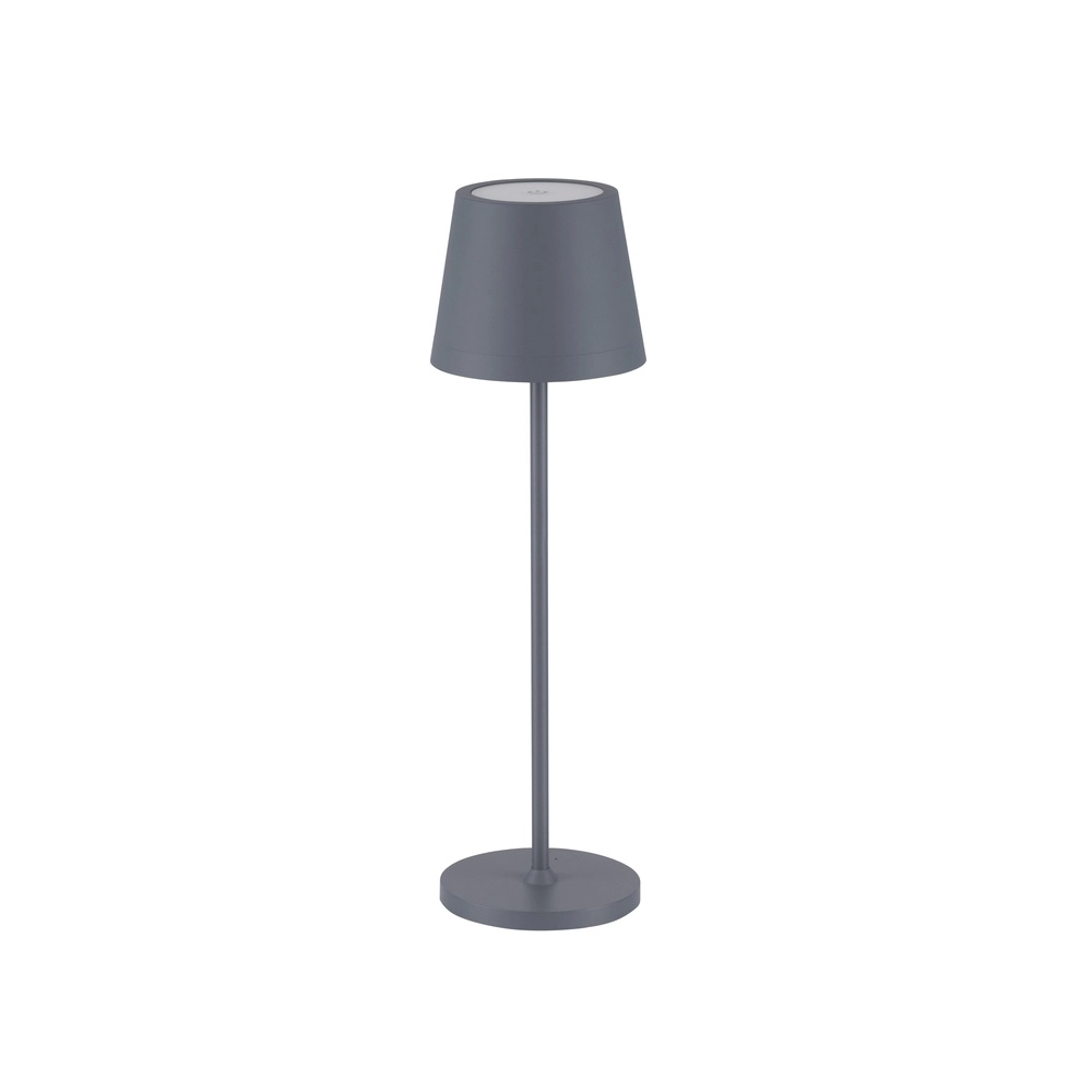 Rechargeable table lamp Seina grey Lyora 5212017444431