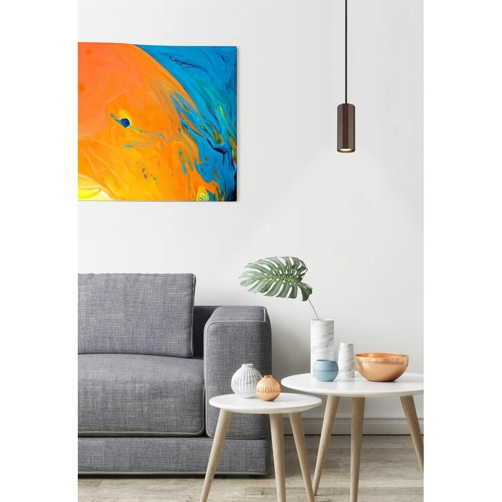 Bronzen hanglamp James enkel Globo 9007371447893