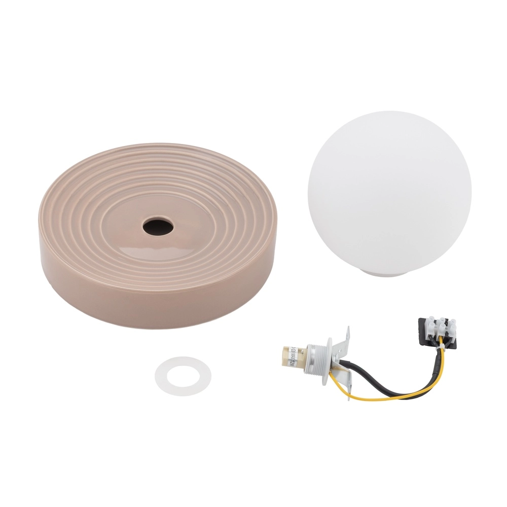 Design wandlamp Clay roze Ø 22cm Lyora 5903139117463